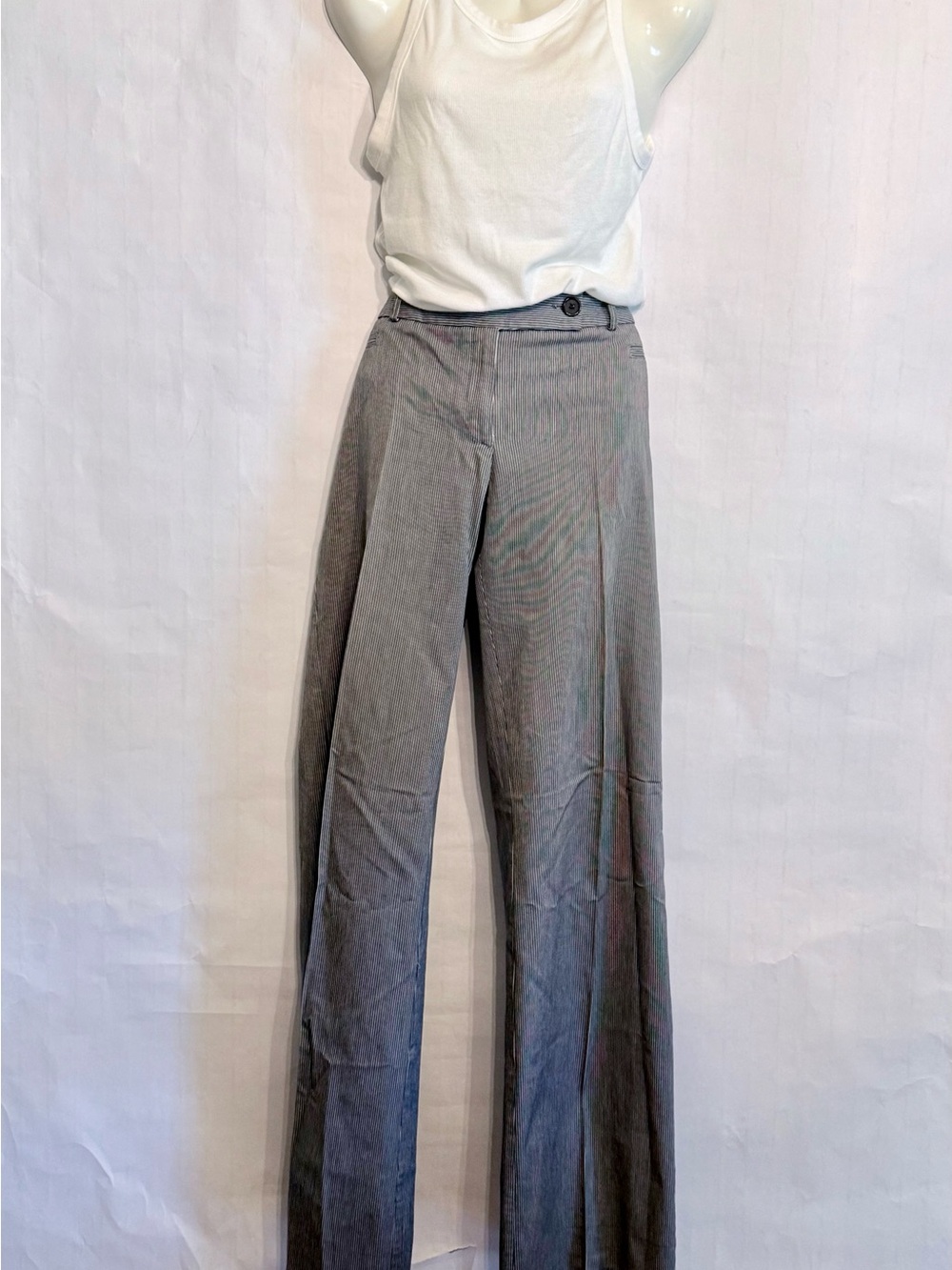 Long Elegant Legs Gray Wide-Leg Pants - For the TALL